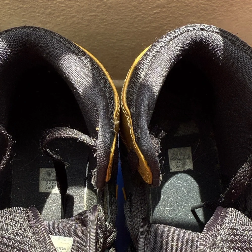 Air Jordan 1 High Melo Nike Retro Gold Black - Picture 4 of 4